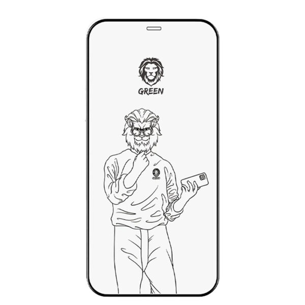 محافظ صفحه نمایش گرین لاین مدل 9H STEVE مناسب برای گوشی موبایل اپل IPhone 13/13 pro/14 - Image 1