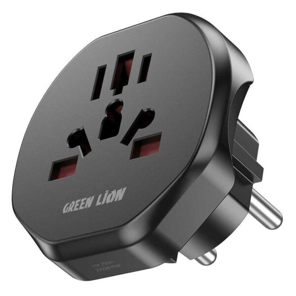 مبدل برق 3 به 2 گرین لاین مدل Conversion EU Plug - Image 1