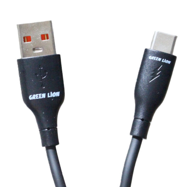 کابل تبدیل USB به USB-C گرین لاین مدل GNPVCUSATCBK طول 1 متر - Image 1