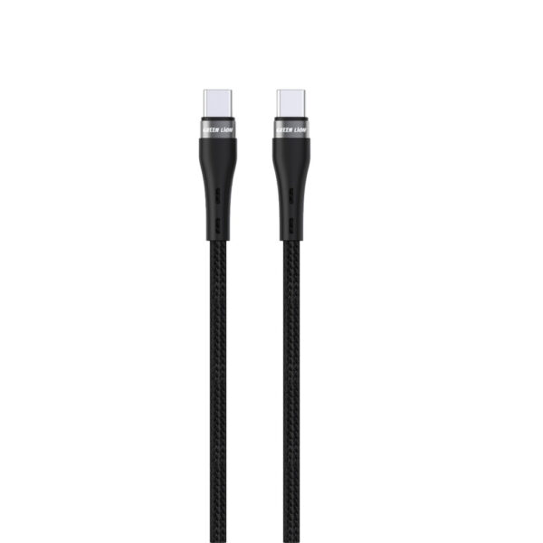 کابل type-c گرین لاین مدل GNBRUSCTCBK طول 1 متر - Image 1