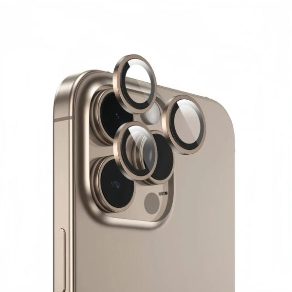 محافظ لنز دوربین گرین لاین مدل Hd Plus Camera Lens مناسب برای گوشی موبایل اپل iPhone 16 Pro Max / 16 Pro - Image 1