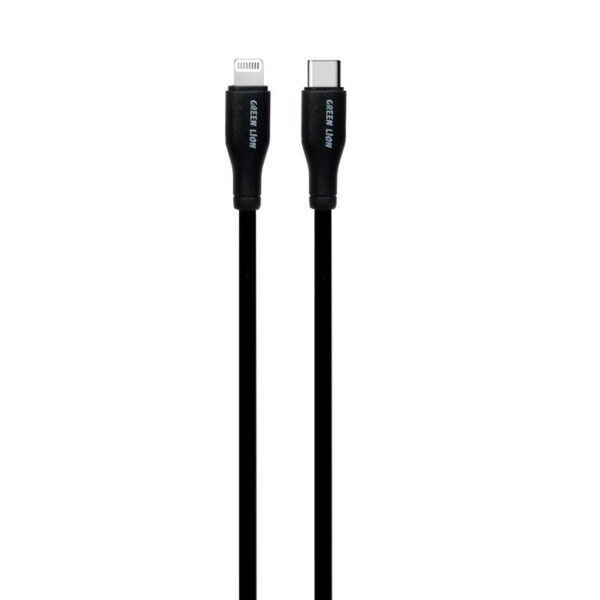 کابل تبدیل USB-C به لایتنینگ گرین لاین مدل PVC طول 1 متر - Image 1