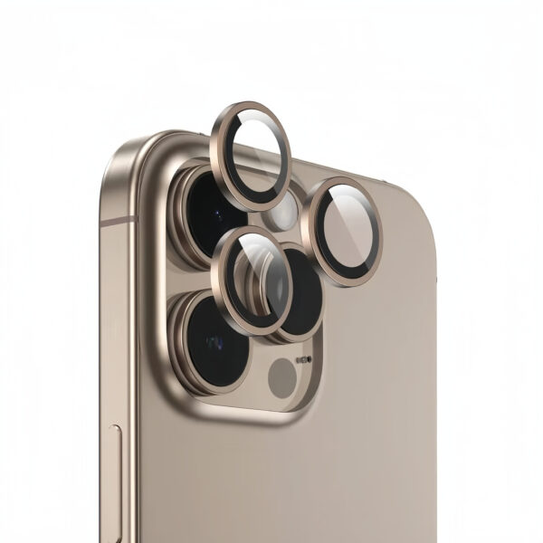 محافظ لنز دوربین گرین لاین مدل HD Plus مناسب برای گوشی موبایل اپل iPhone 16 Pro / 16 ProMax - Image 1