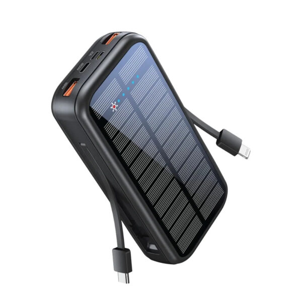 پاوربانک خورشیدی گرین لاین مدل PD20W SOLAR2 ظرفیت 16000 میلی آمپر ساعت - Image 1